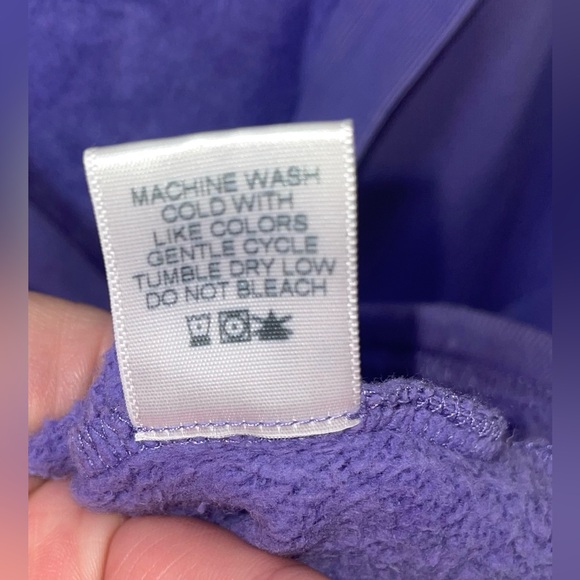 XIRENA Reid Sweatshirt Size XS XSmall Purple Long Sleeve V-neck Pullover Cotton - Picture 8 of 8